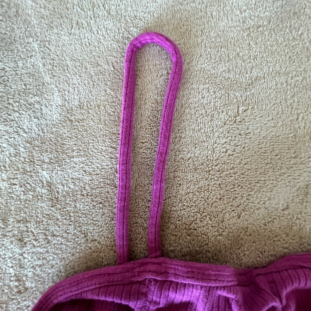 Urban Outfitters Fuchsia Ruched Camisole - Picture 4 of 6